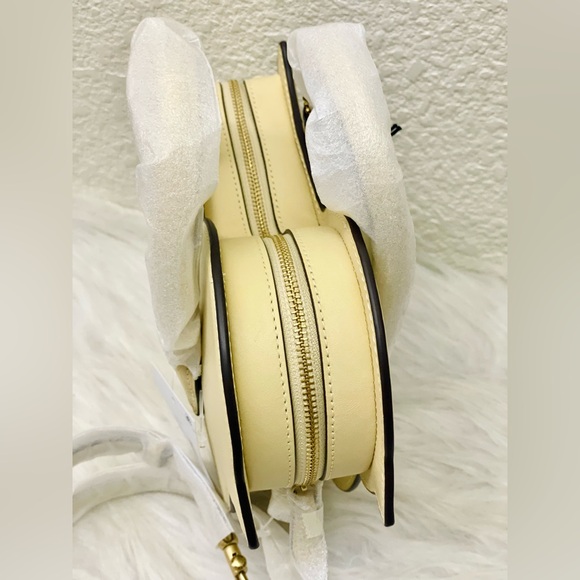 Coach Glovetanned Leather Top Handle Crossbody Bag Chick Chicken CAM58 Moonlight - Picture 13 of 16